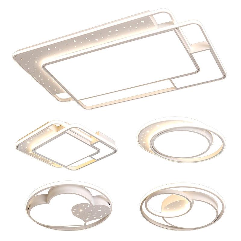 13LED眼客厅主室灯空护餐星厅吊灯现代简约北欧卧吸顶灯具全屋套