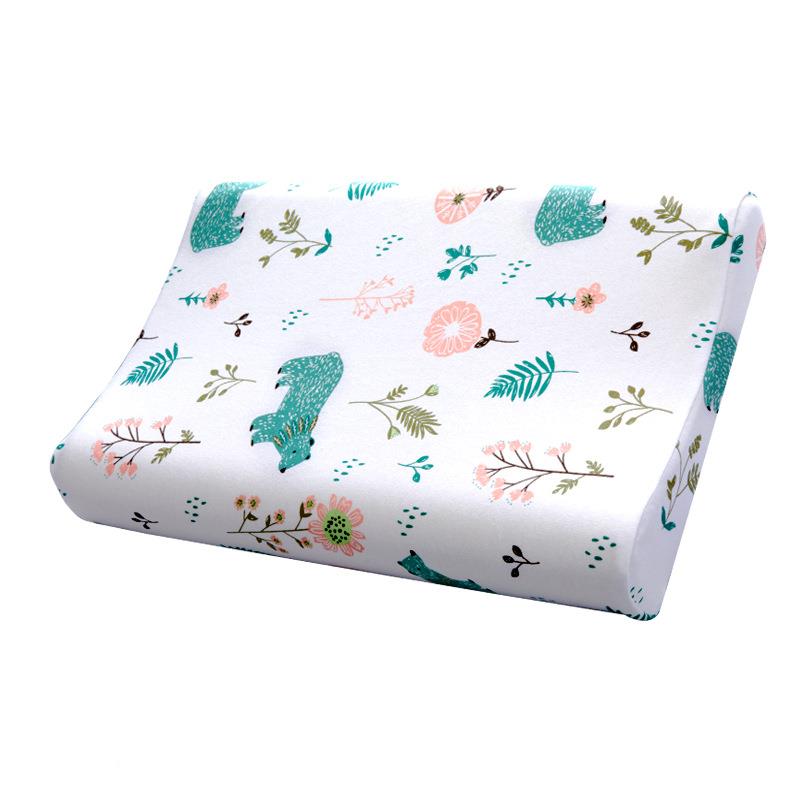 记忆棉儿枕1-童3-6岁纯太空棉记枕忆枕幼儿园宝宝慢P1029回弹头