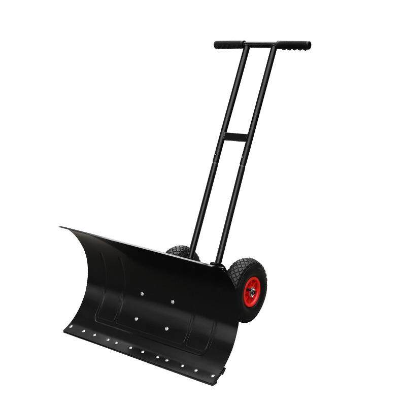 双杆全钢轮式推雪铲手推式雪铲推雪板轮胎车轮推雪锹铲雪板除雪器,农机/农具/农膜,铲子,淘宝优惠券,粉丝福利购,淘宝优惠卷