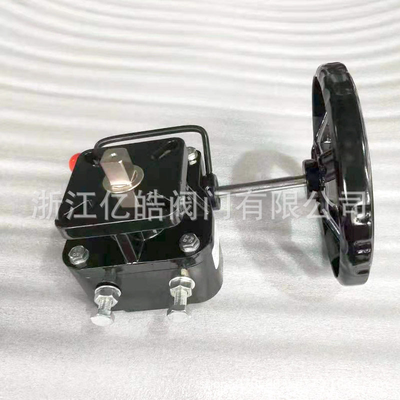 气动阀门手动驱动装置配蝶阀球阀涡轮手操机构减速器手轮切换装置