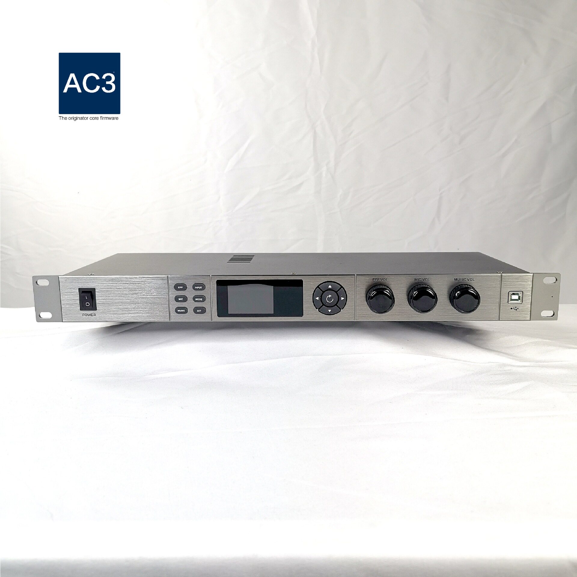 KX-6A前级效果器KTV数字混响器卡拉OK专业防啸叫器DSP音频处理器