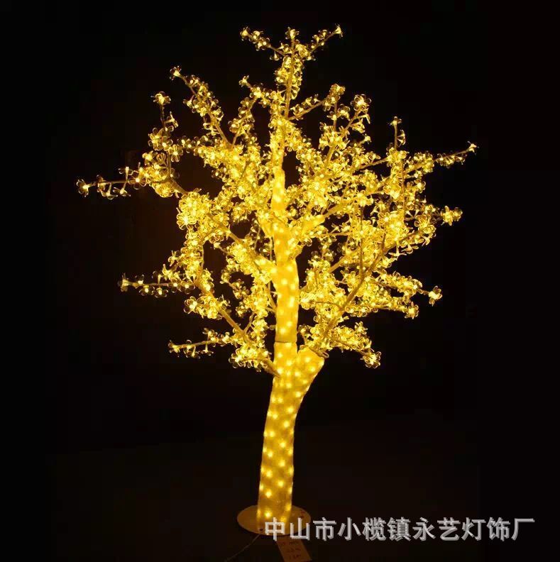 【厂家特价直销】滴胶树灯 LED水晶树 景观灯树 薄利多销!