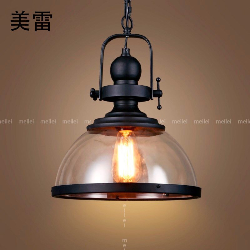 工业风吊灯餐厅灯酒吧咖啡厅装饰灯具美式复古创意个性餐桌吧台灯
