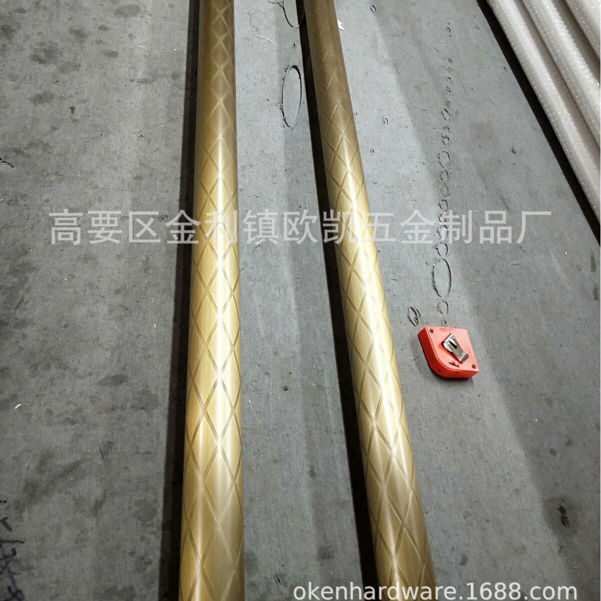 酒店大门拉手中式不锈钢玫瑰金实木双色木纹门拉手把手