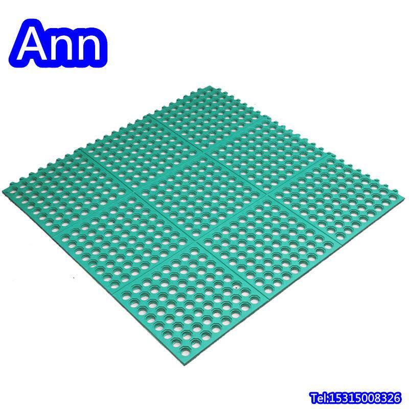 Ann彩色可拼接厨房垫锁扣垫DIY船甲板疏水卫生间孔垫排水防滑垫
