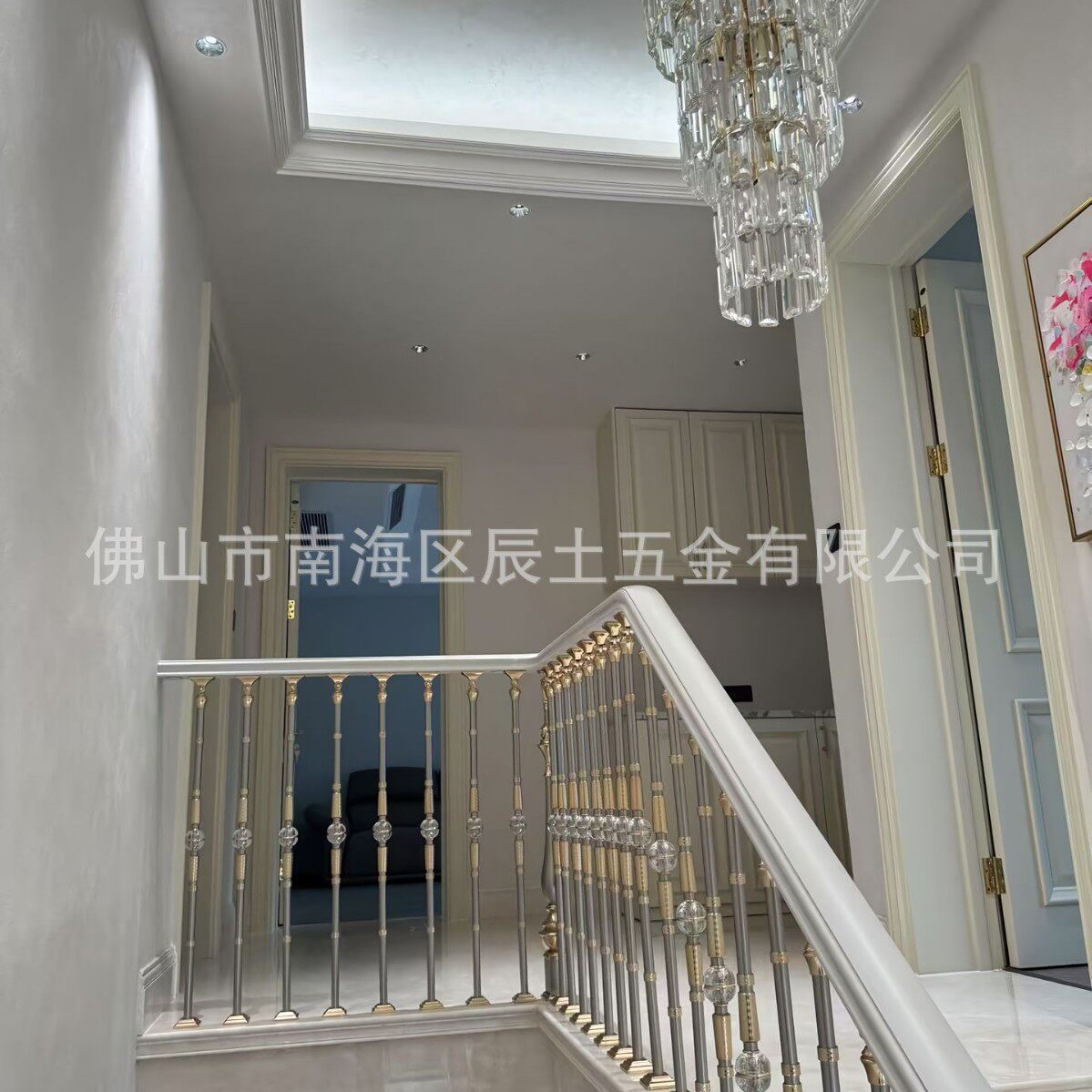 欧式铝合金镁立柱护栏