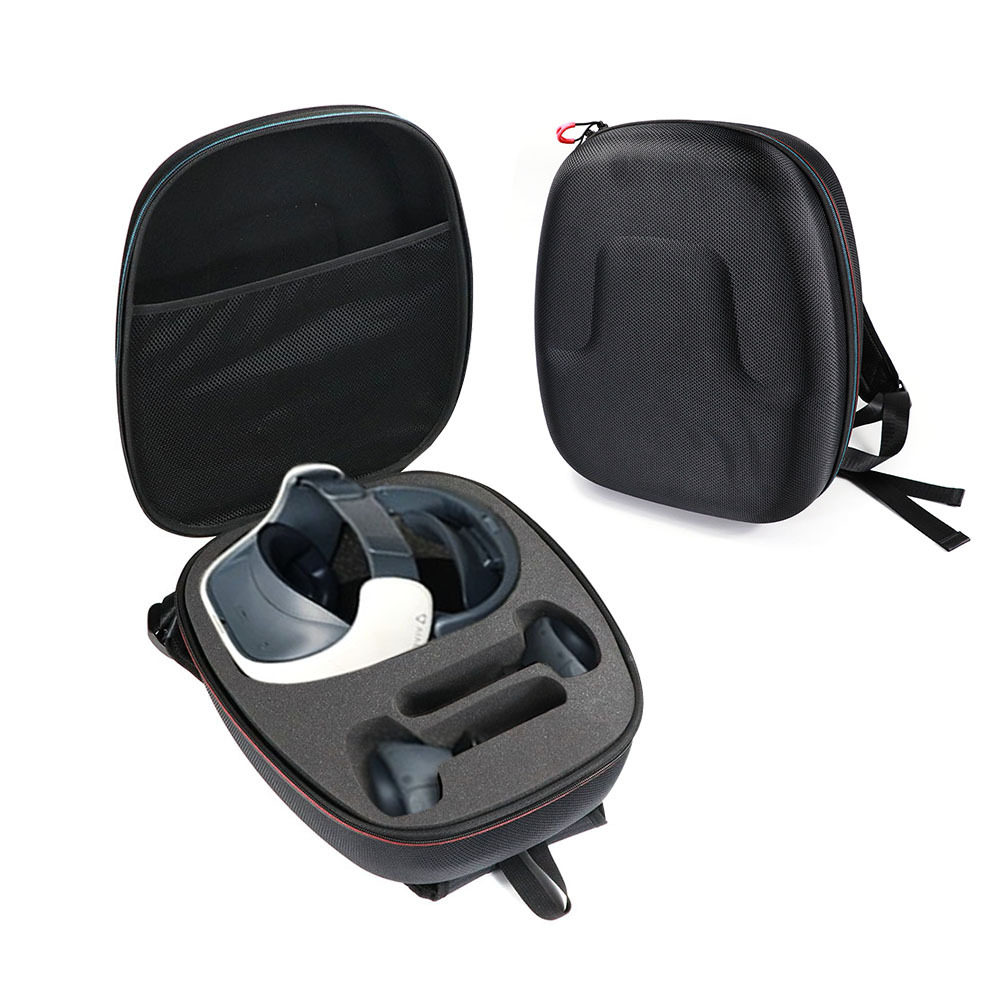 适用于htc vive focus plus收纳包 VR眼镜便携抗压袋防震黑户外包