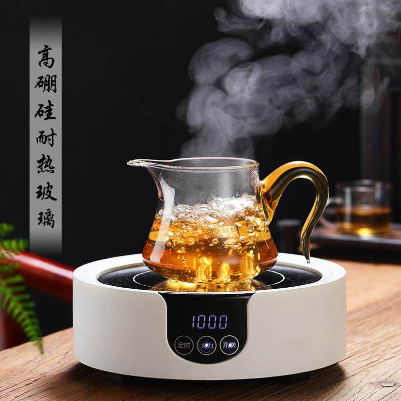 恒越记玻璃公道杯加厚耐热分茶器公杯分茶杯茶具配件公道壶茶海