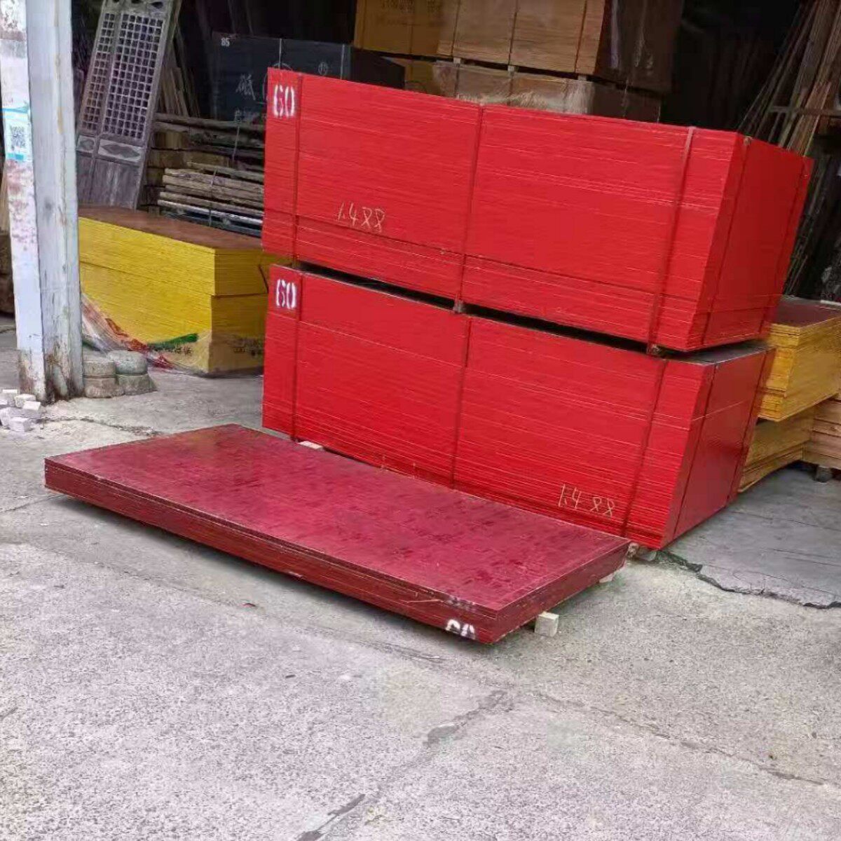 竹桥梁板竹胶板竹模板建筑模板桥梁专用板多种规格长沙厂家