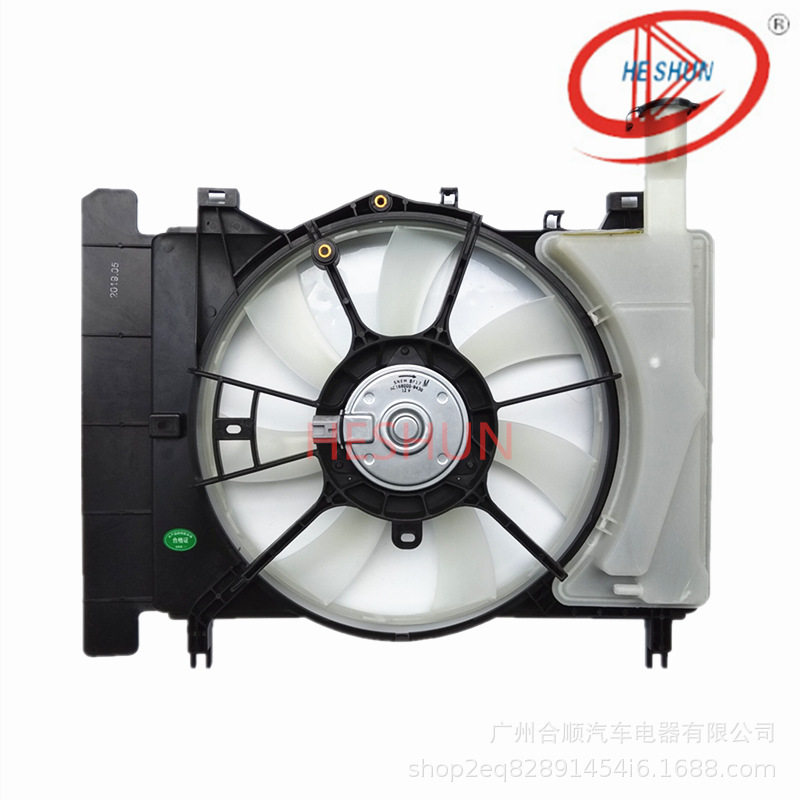 16711-21110适用于08-13款威驰/YARIS汽车水箱空调电子扇总成
