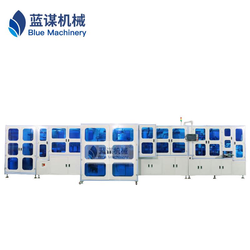 蓝谋机械造口袋自动化设备炭包款式高频热合机生产