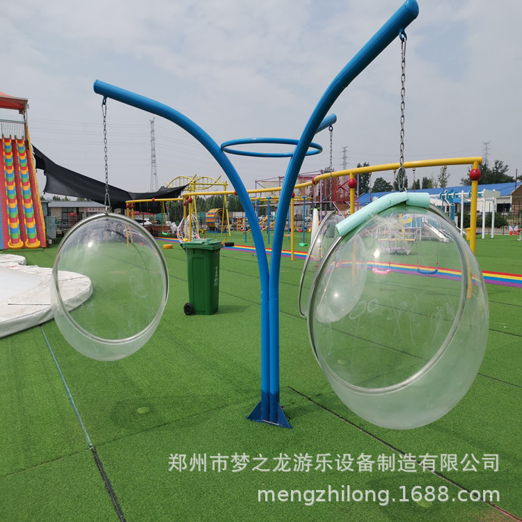 河北邢台户外无动力蹦蹦云乐园沙窝儿童跳跳云蹦床厂家