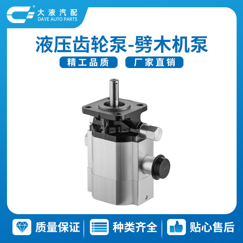 厂家现货 树墩树桩劈柴机配件 木材破碎机配件 林业液压劈柴机泵