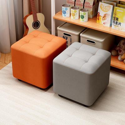 小凳子家用矮凳皮墩高级感