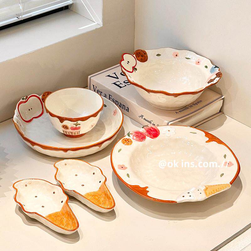 海派甜心手绘釉下彩陶瓷味