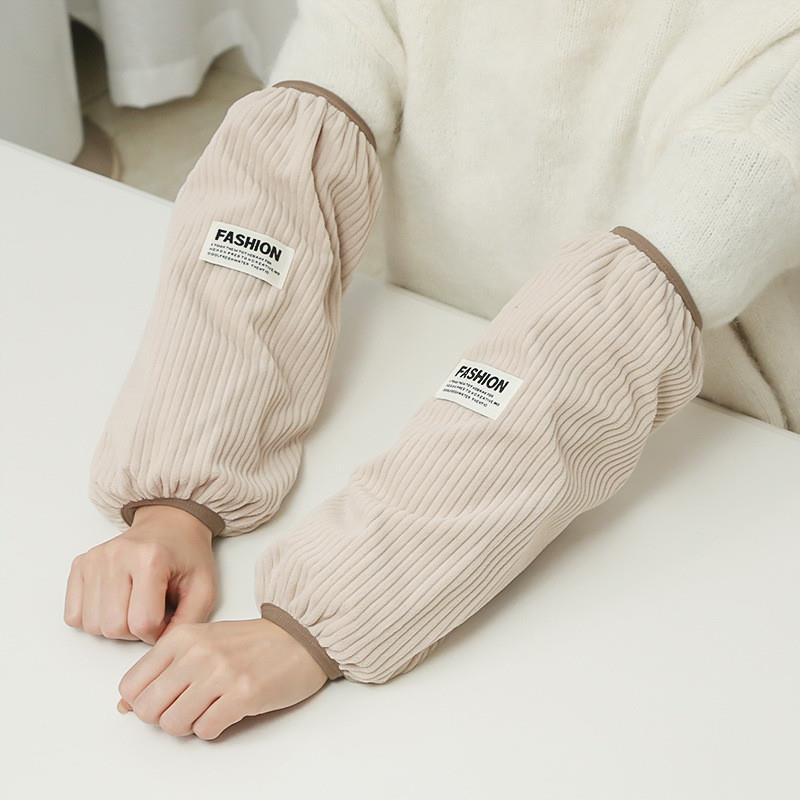 秋冬袖套女网红羽绒服加长