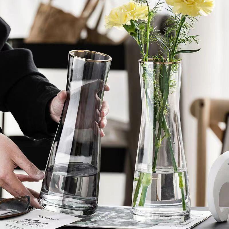 透明玻璃花瓶大号欧式简约