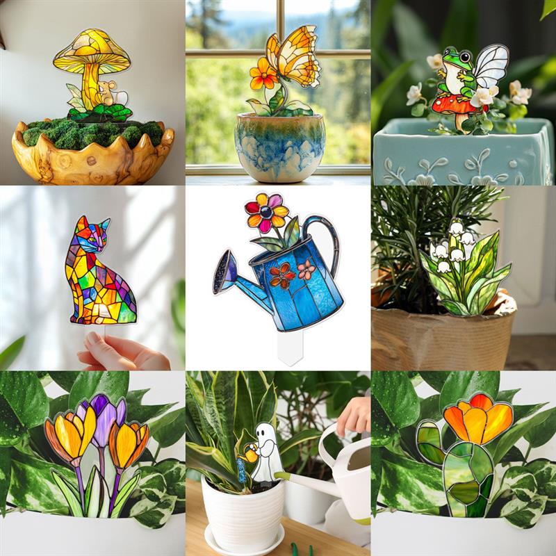 TYU641-664亚克力盆栽花盆