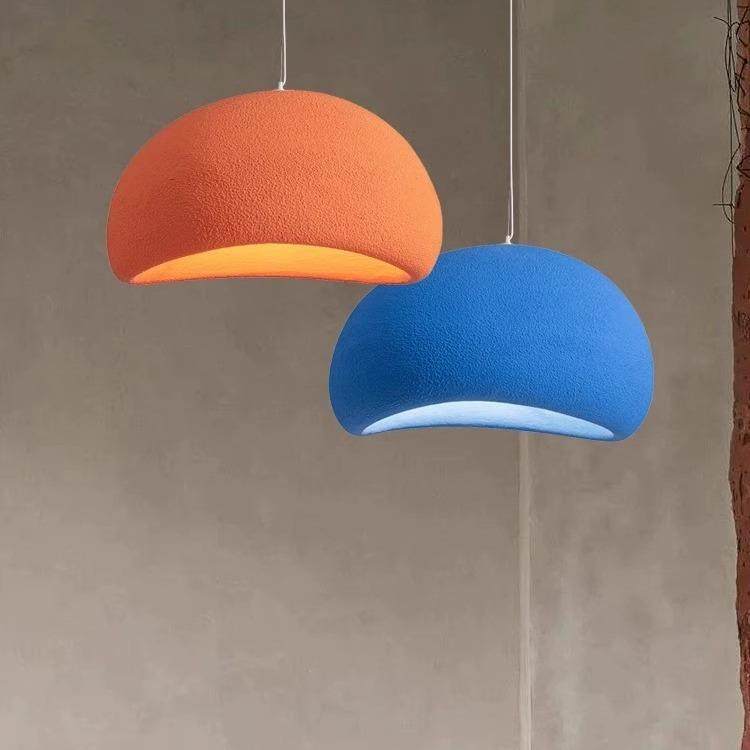 新款loft服装店侘寂风吧台民宿艺术创意咖啡餐厅设计师奶油吊灯,家装灯饰光源,智能吊灯,淘宝优惠券,粉丝福利购,淘宝优惠卷