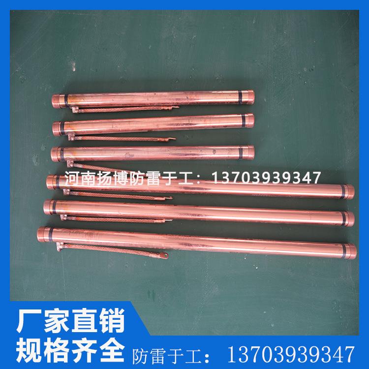 防 腐缓释型镀铜接地极 纯铜接地极 不锈钢离子接地极可定 制长度