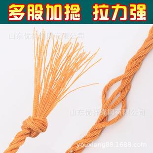 轮胎加粗耐磨货车网绳尼龙绳撒网底纲绳编织捆绑绳子拉绳大棚压膜