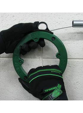 438-10SS穿线器GREENLEE电力布线工具FTSS438-100牵引线SteelTape