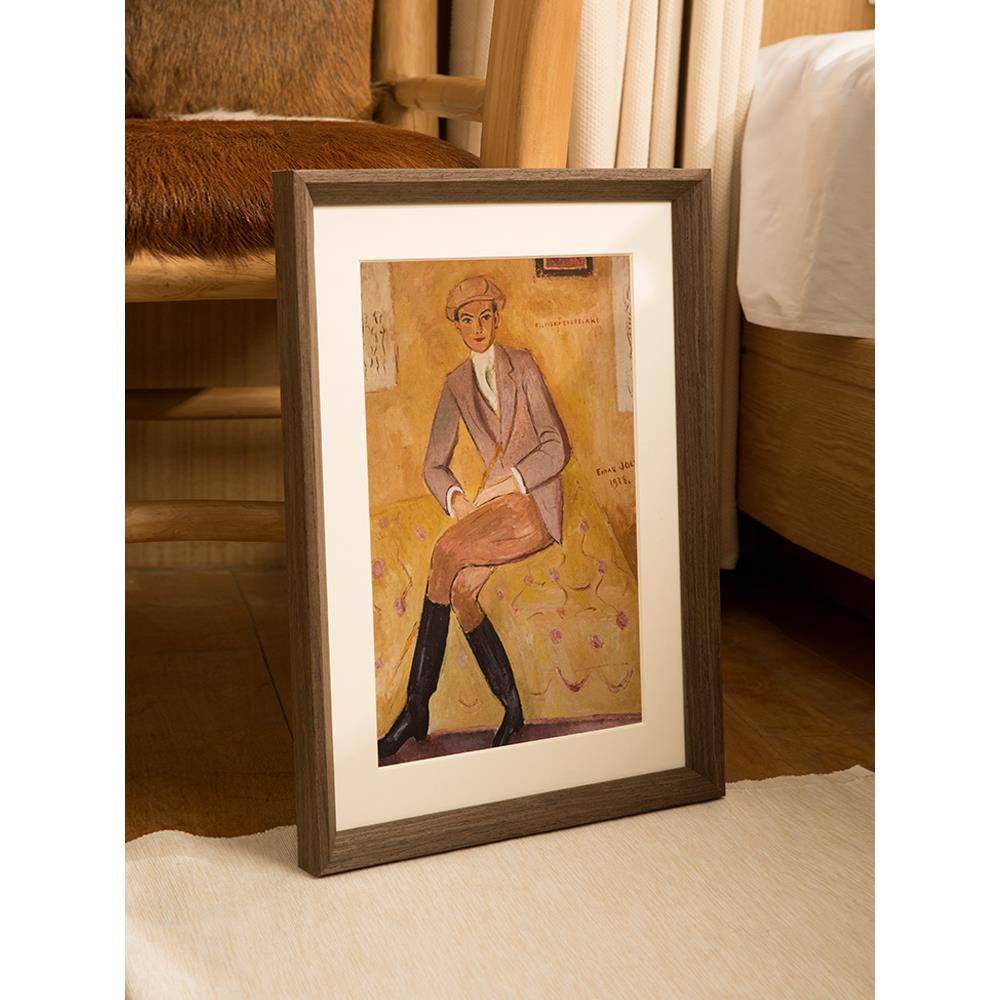 实木相框挂墙20寸16寸24素描海报外框架8K开4ka4拼图画框定制装,家居饰品,DIY亲子装饰画,淘宝优惠券,粉丝福利购,淘宝优惠卷