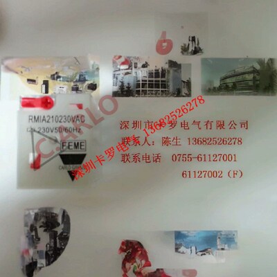 RMIA210230VAC假冒必究热卖瑞士H佳乐二开二闭交流小型中间继电器