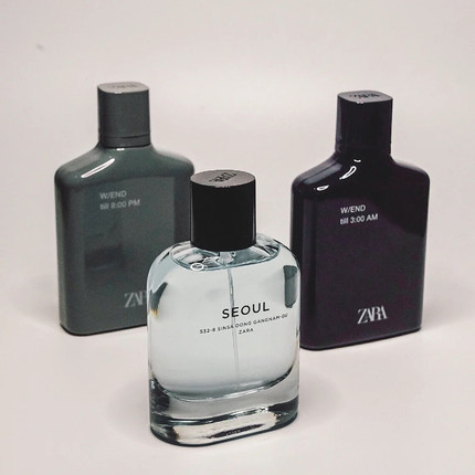 zara香水小样seoul拿破仑之水平替活力悦动W/end男士香水香小样