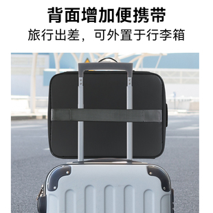 证件收纳包防火防水家用重t要文件袋房产资料带锁多层收纳箱包