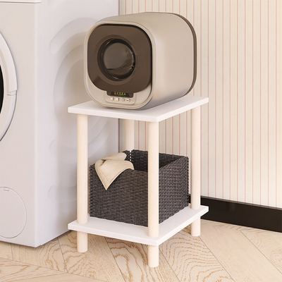 小洗衣机a置物架浴室落地小型支架洗内衣迷你滚筒小吉放置底座架