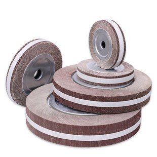 千叶轮300X50X40X30X80抛光轮卡盘千页N轮砂布轮金属打磨轮砂纸轮