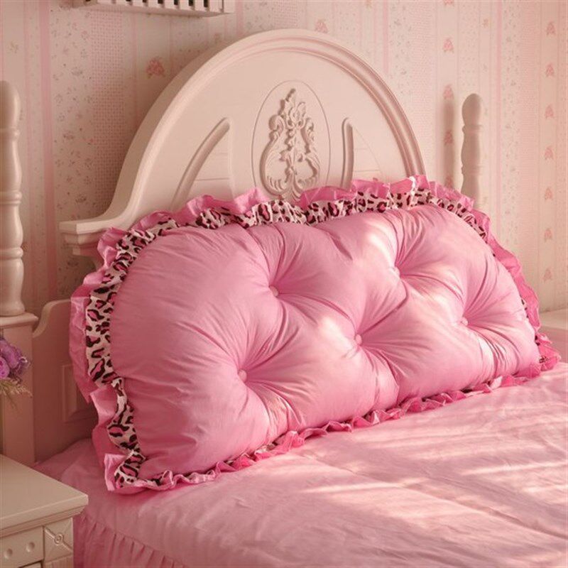 韩版全棉b大靠垫 双人床软靠包沙发长靠背垫床床头软包公主含芯