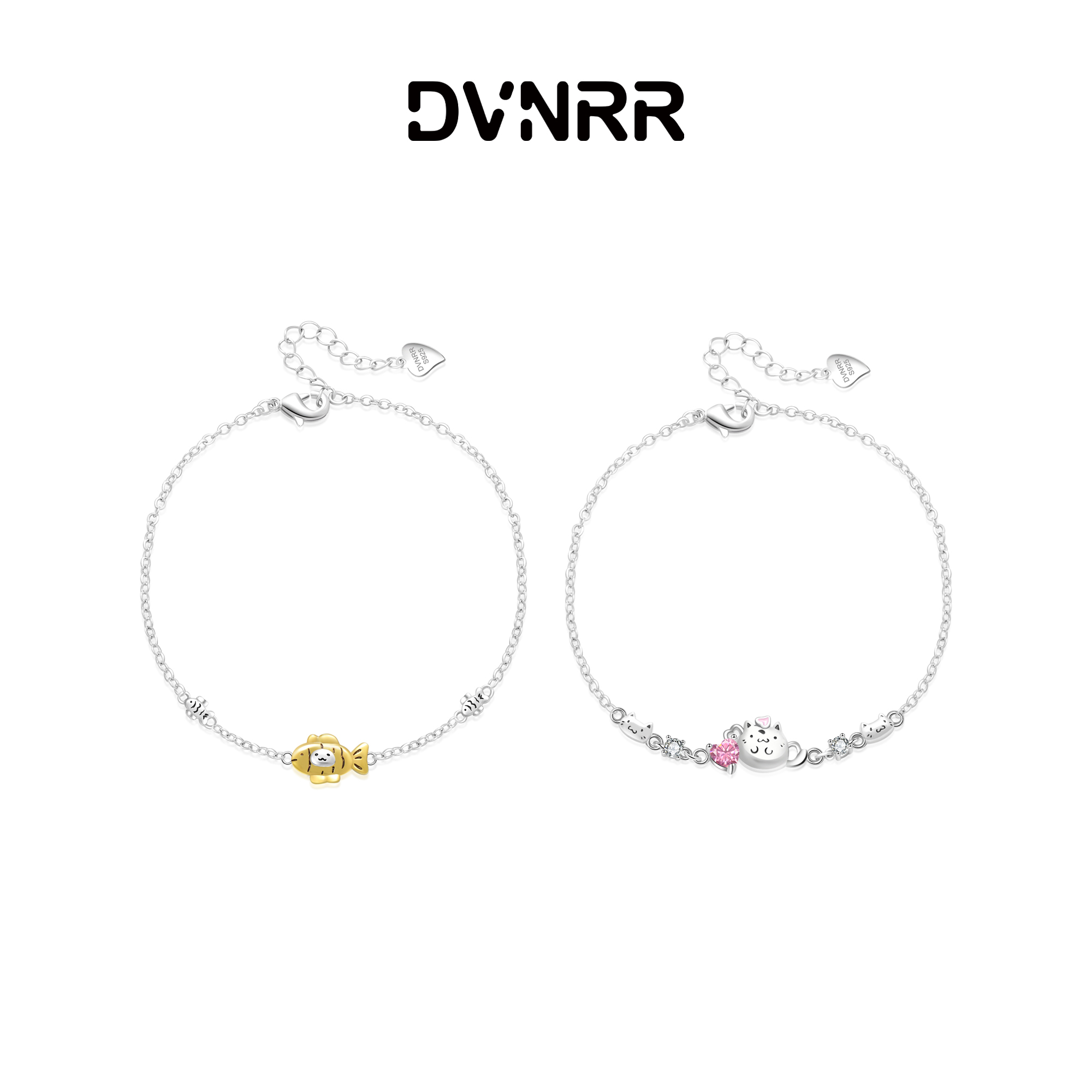 鲷鱼堡堡小猫与小鱼闺蜜手链