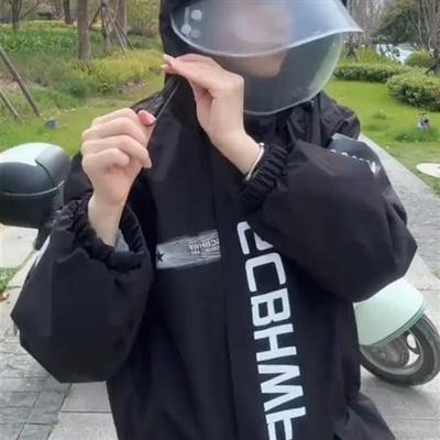 人车分离雨衣骑行一体式全身电动车雨披连体户外摩托车登山徒步男
