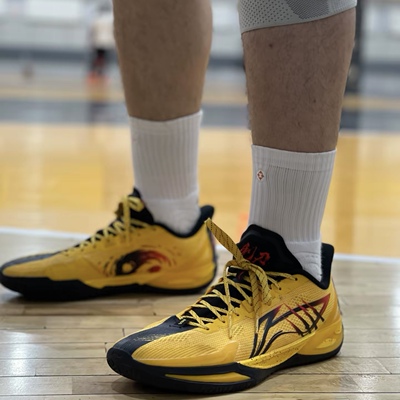 李宁利刃6V2篮球鞋男低帮新款实战防滑耐磨减震专业运动鞋ABAV087