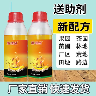 荒地果园杂草吸收好持久不返青有机质精草助剂厂家直发