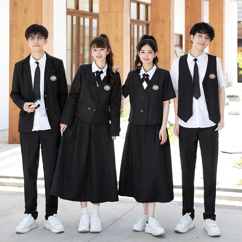 速发学中风班服套装高初院学生韩版运动会开幕唱合式校服
