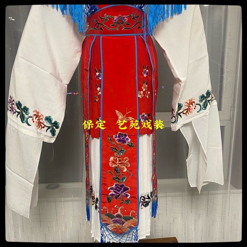 速发红娘服装儿童戏服戏曲古装衣七仙演出服西厢记丫鬟小姐服饰云
