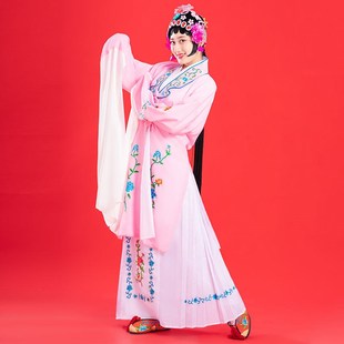 演出头饰戏曲水袖 新京剧古花越剧旦款 小旦戏剧衣服戏 装 速发戏服装