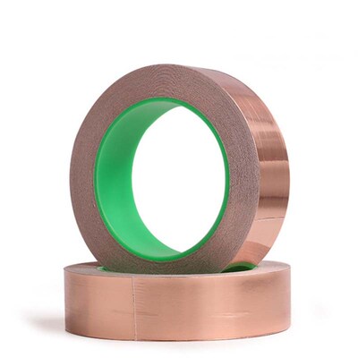新品20M Double Conductive Copper Foil Tape Adhesive Circuit