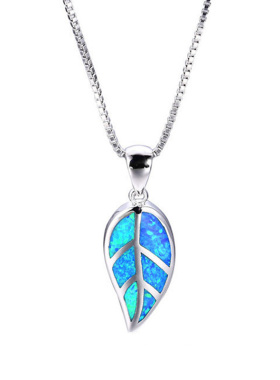 FDLK Hot New Arrival Cute Ocean Beach Jewelry Blue Opal