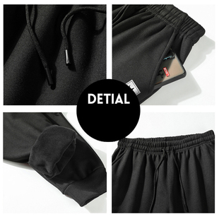 for Men Winter KKSKY Setwear Pants Sweatpants Running Fleece