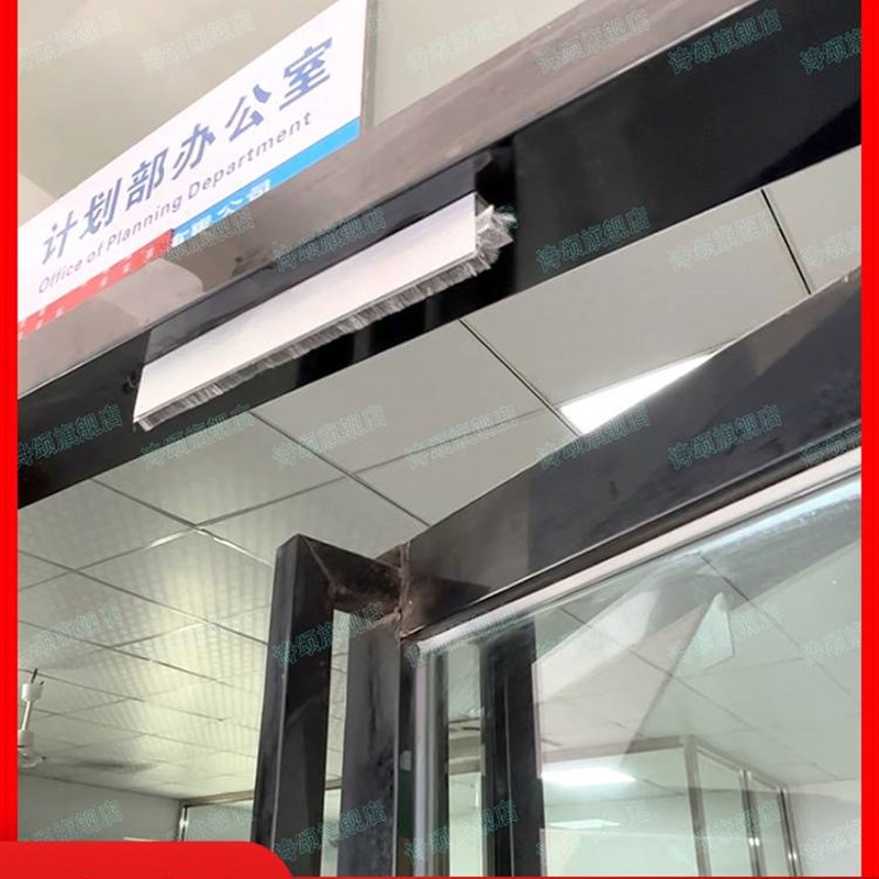 玻璃门挡门器防风限位器门阻防撞神器外开门门档单向门顶固定器