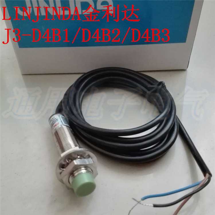 。LNJINDA M12接近开关 J-D4B1/D4BI2/D4B 感应器 开关