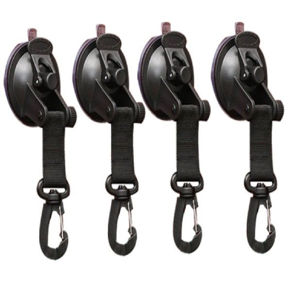 4PCS/SET Universal Round Shape Suction Cup Anchor Securing