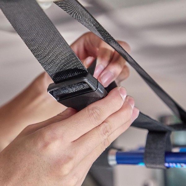 2x Fishing Rod Strapping Fishing Gadget Rod Holder Raft