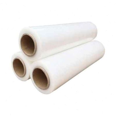 包邮50cm宽PE缠绕膜塑料物流大卷工业包装透明膜打包膜保护包装膜