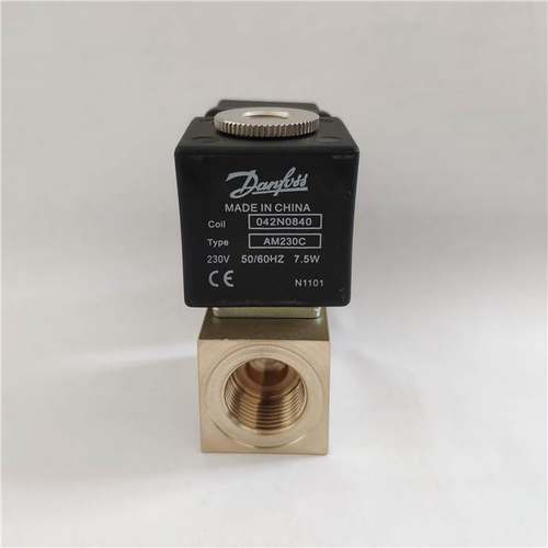 丹佛斯电磁阀042N0840 AM230C 230V 7.5W G1/4 G3/8电磁阀 EV210A