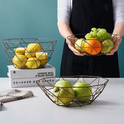 Irregular fruit basin Nordic wind living room tray basket